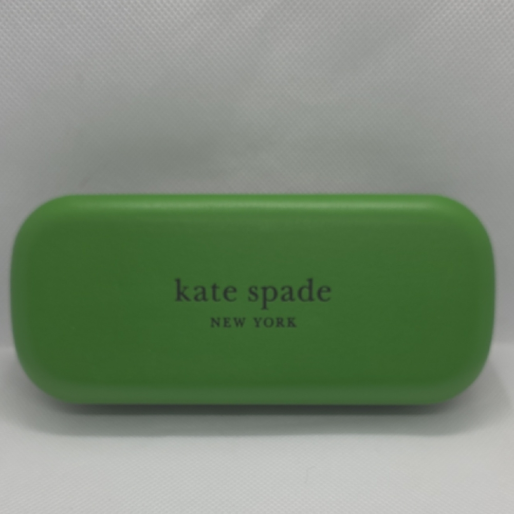 Kate Spade Green & Gray Clamshell Eyeglass Case (Case Only)
